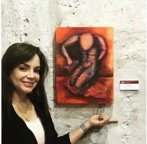 Artista plástica dominicana tiene destacada participación en encuentro latinoamericano de arte en Perú 