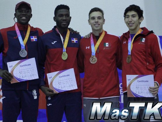 La selección nacional de Taekwondo conquistó cinco medallas en el Abierto de México celebrado en Puerto Vallarta.