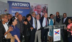 APD apoya candidatura a senador de Antonio Taveras Guzmán
