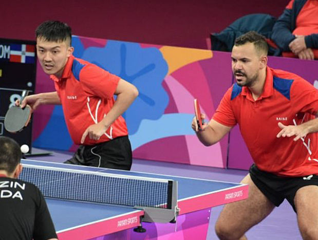 El Tenis de Mesa, en dobles masculinos, avanzó a la semifinal, y aseguró medalla de bronce.