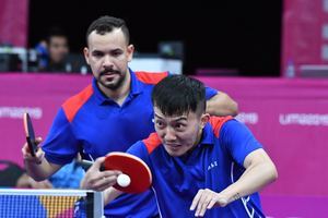 Tenis de mesa se queda con bronce en dobles masculinos