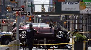 Caos en Times Square por un atropello que causó 1 muerto y 22 heridos 