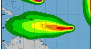 Isaac se convierte en tormenta tropical nuevamente pero su futuro es incierto
 