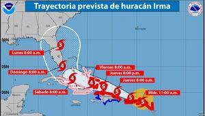 Fuertes tormentas afectan al sur de Florida ante la cercanía de Irma