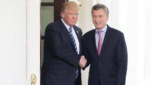 Trump y Macri acuerdan cooperar para "restaurar la democracia" en Venezuela 