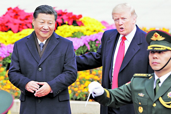 Trump y Xi-Ping
