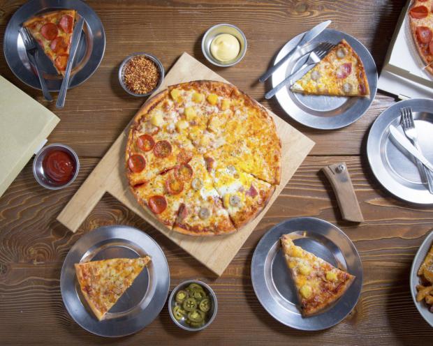 Entre las comidas más populares que ordenaron los dominicanos está la pizza