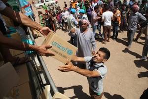 Unicef en alerta por cientos de miles de niños amenazados por huracán Irma