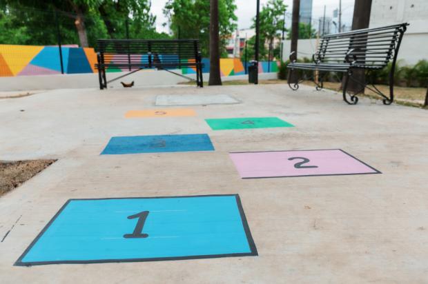 Alcaldesa Carolina Mejía inaugura parque Vasco Núñez de Balboa