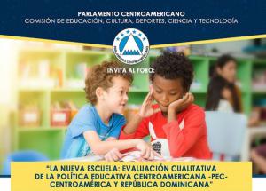 Foro educación del Parlacen este lunes 27