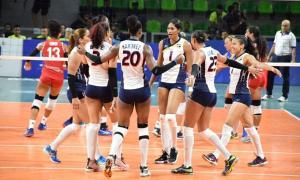 Voleibol femenino de RD derrota a Puerto Rico y va por el oro ante Colombia