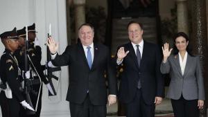 Pompeo pide a Panamá tener los 