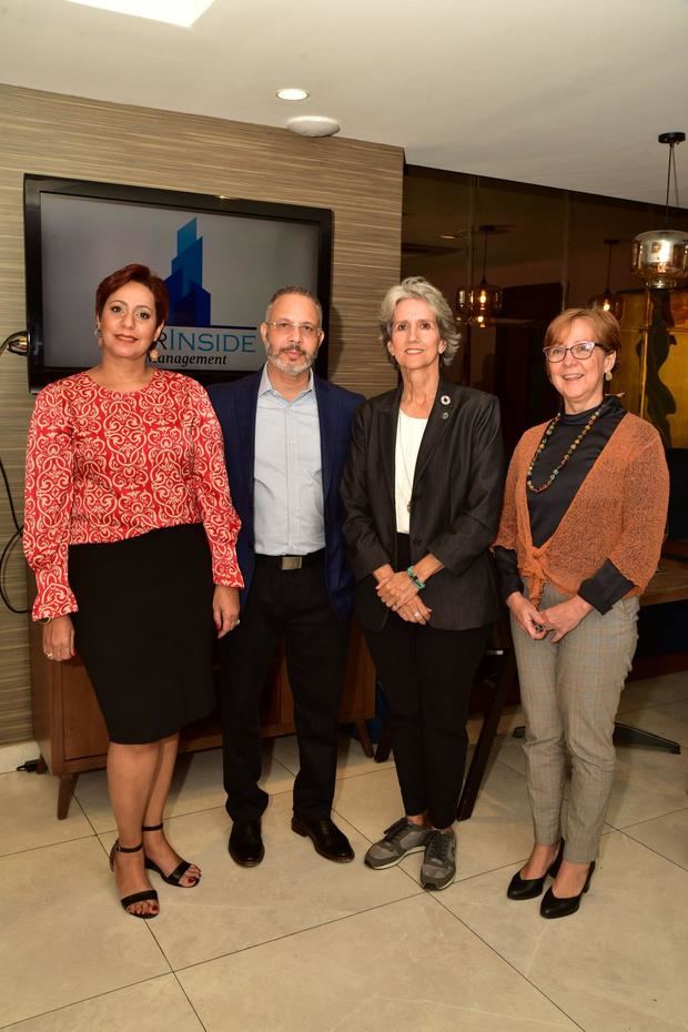 Verónica Ureña.,John Guzmán, Ginni Heinsen, Marbelis Mirabal.