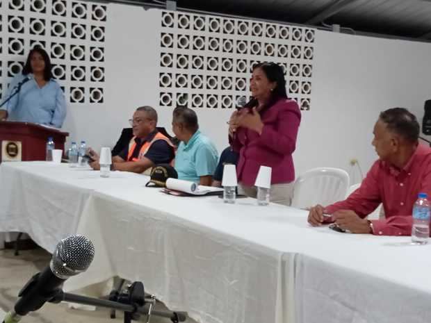 Vice Alcaldesa Dra. Angela Henríquez.