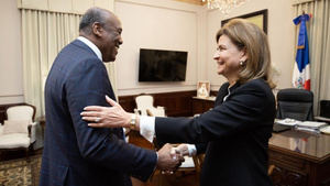 Vicepresidenta Raquel Peña y Ministro Antonio Almonte inauguran Conferencia de Ministerios de Minería de las Américas