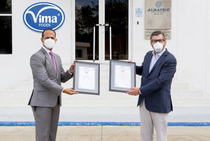 Grupo Vima &amp; Almafrio reciben certificación AENOR