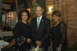 Virtudes Berroa, Ruben Dario Cruz  y  Amarilis  Santana