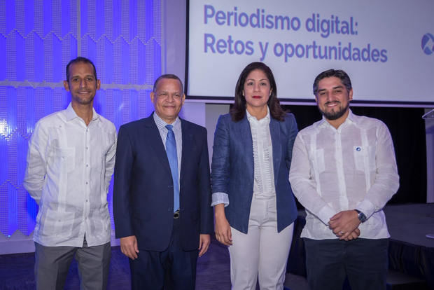 Wellington Reyes, Fausto Rosario, Vielka Guzmán y Oscar San Martín