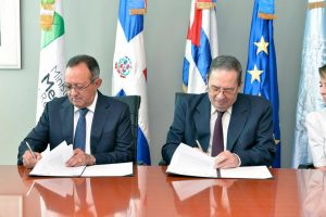 Ministerio de Medio Ambiente y homólogo de Cuba firman convenio de cooperación  en el marco del Corredor Biológico del Caribe