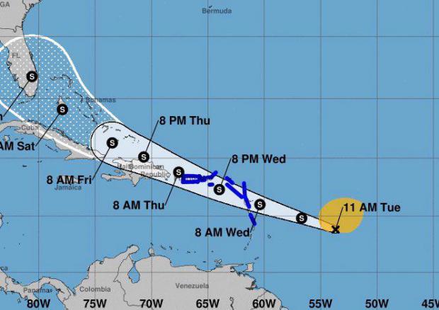 Potencial ciclón tropical se acerca a las costas del país