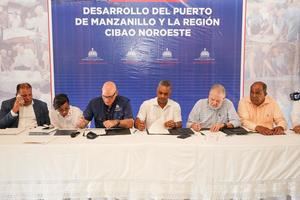 Entidades firman Pacto de Manzanillo.