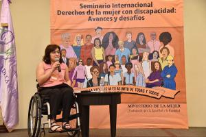 Analizan desafíos en el “Seminario Internacional sobre Derechos de la Mujer con Discapacidad”
