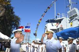 Armada Dominicana recibe crucero de instrucción