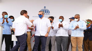 Luis Abinader deja reanudado los trabajos de construcción del hospital de Villa Hermosa en La Romana
