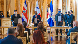 Cotizo, Alvarado y Abinader piden a EE.UU. más apoyo en la crisis haitiana