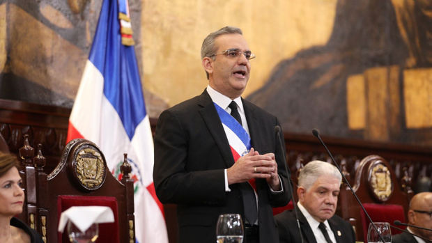 Luis Abinader, presidente constitucional de la Repùblica Dominicana.