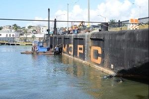 Este jueves cerrrarán el puente flotante