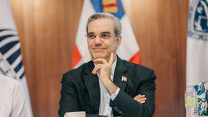 El Presidente Luis Abinader.
