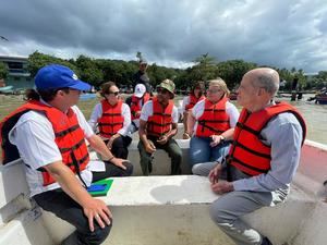 Gobierno articula acciones climáticas para recuperación de la cuenca del Rio Yuna