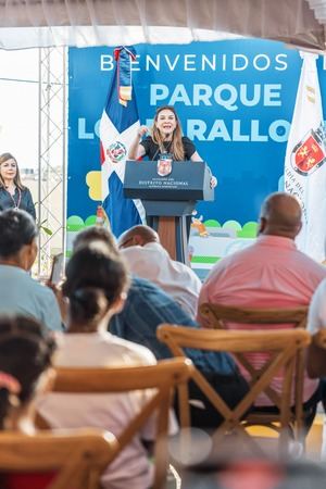 Carolina Mejía, alcaldesa del Distrito Nacional.