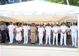 Armada recibe la llegada del buque escuela “Almirante Juan Bautista Cambiaso”, BE-01