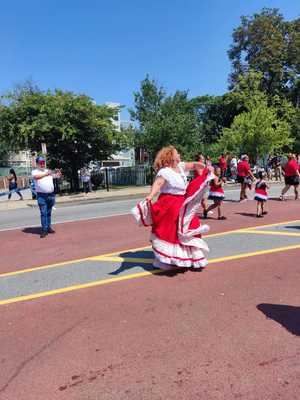Desfile dominicano en Boston.