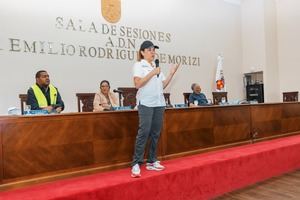 Carolina Mejía: "Estamos tomando todas las medidas preventivas ante llegada de la tormenta Franklin