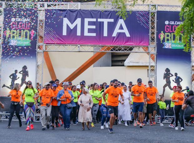 Con Gildan Glow Run 2023 la multinacional Gildan aportará 2.3millones de pesos al Hospital Sagrado Corazón de San Pedro de Macorís