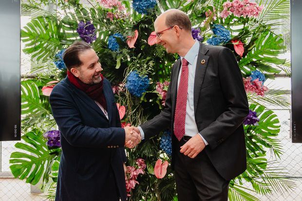 Raúl Lluberes de Ferrari y Andrés Bordas.