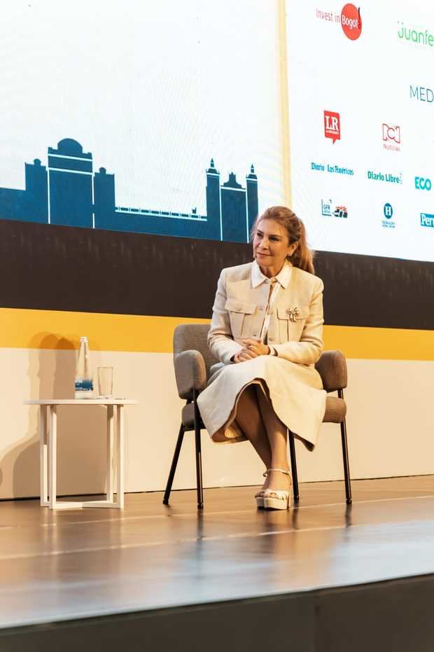 La alcaldesa de Santo Domingo, Carolina Mejía.