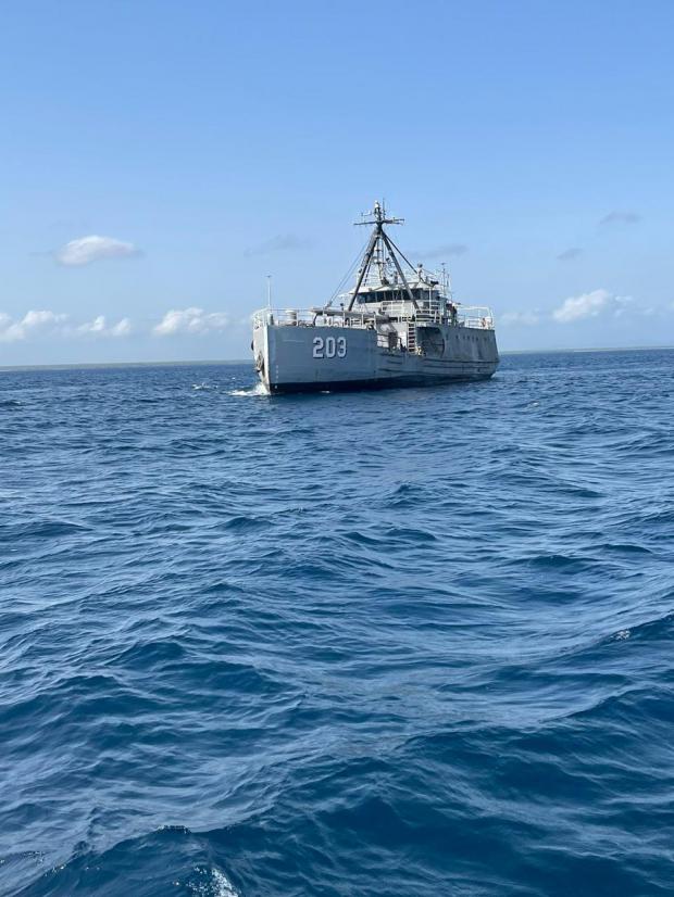 Armada refuerza seguridad fronteriza con operativo marítimo en Monte Cristi