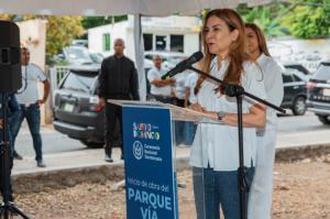 Alcaldía del DN y Cervecería Nacional Dominicana inician construcción del Parque Vía en Los Ríos