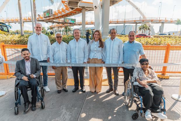 APAP y ADN rehabilitan accesos inclusivos de la Kennedy con Máximo Gómez