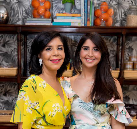 Ángela Suárez y Saralina Dauhajre.