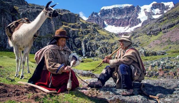 Escena de la película peruana  en lengua aymara 'Wiñaypacha'.