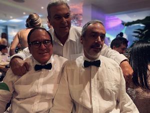 Wilfredo, Tommy y Tomas Senior.