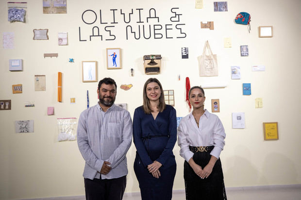 Tomás Pichardo, Mariana Vargas y Gurilieva Freites.
