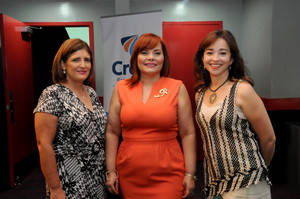 Yasmin Estrella, Rommy Grullón y Jacqueline Pichardo.