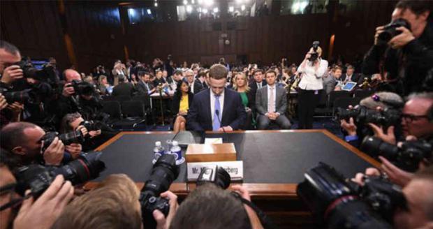 Zuckerberg rindió testimonio ante el Senado