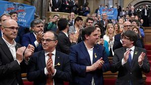 Independentistas catalanes afrontan juicio por rebeli&#243;n en Tribunal Supremo 